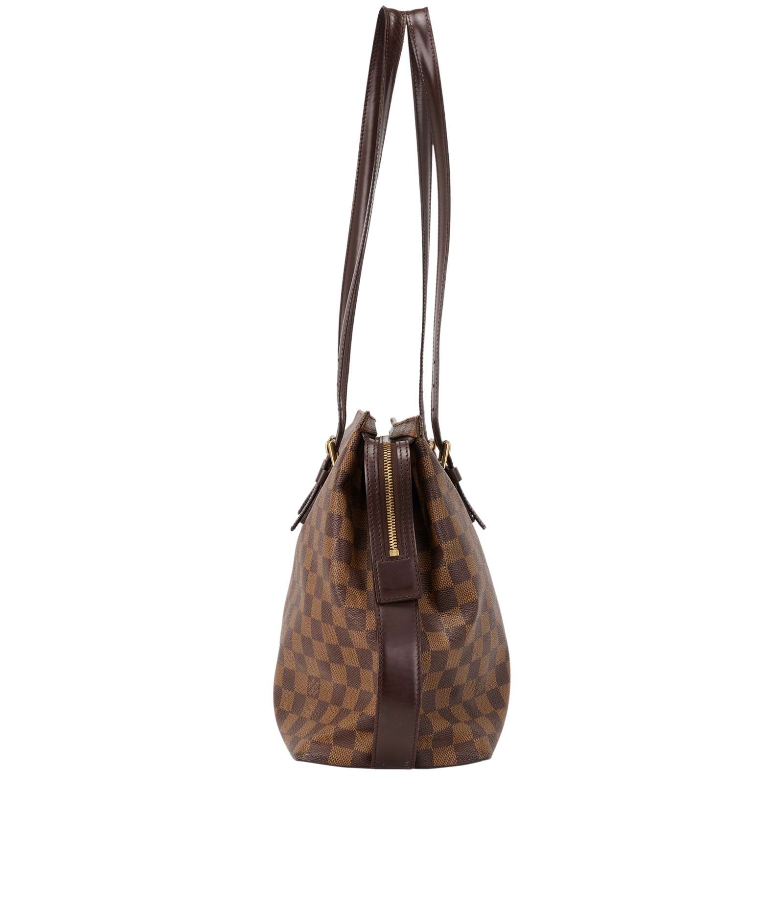 Chelsea, &pound;595, Handbags, Brown, Canvas, Bottom view